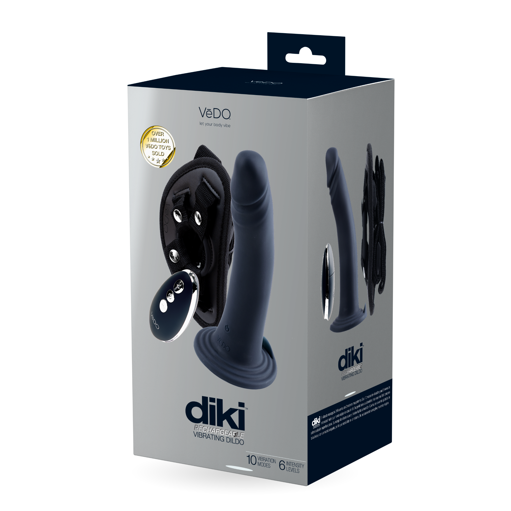 VèDO Diki Rechargeable Vibrating Strap-On – Ensemble De Harnais Vibrant – Vèdo 5 VèDO Diki Rechargeable Vibrating Strap-On – Ensemble De Harnais Vibrant – Vèdo – Image 5