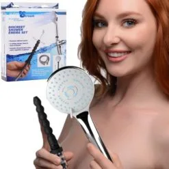 Discreet Shower Enema Set – Système De Lavement – CleanStream