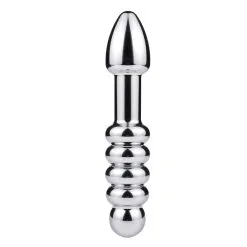 Double Bubble – Gode En Métal – Butt Plug Metal -Pour couple boutique Double Bubble Gode en Metal Butt Plug Metal 3