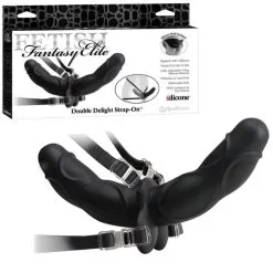 Double Delight Strap-On – Harnais Pour Elle – Fetish Fantasy Elite