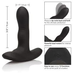 Eclipse Silicone Wireless Rocking Probe – Stimulateur Prostatique Rechargeable – California Exotics -Pour couple boutique Eclipse Silicone Wireless Rocking Probe 2