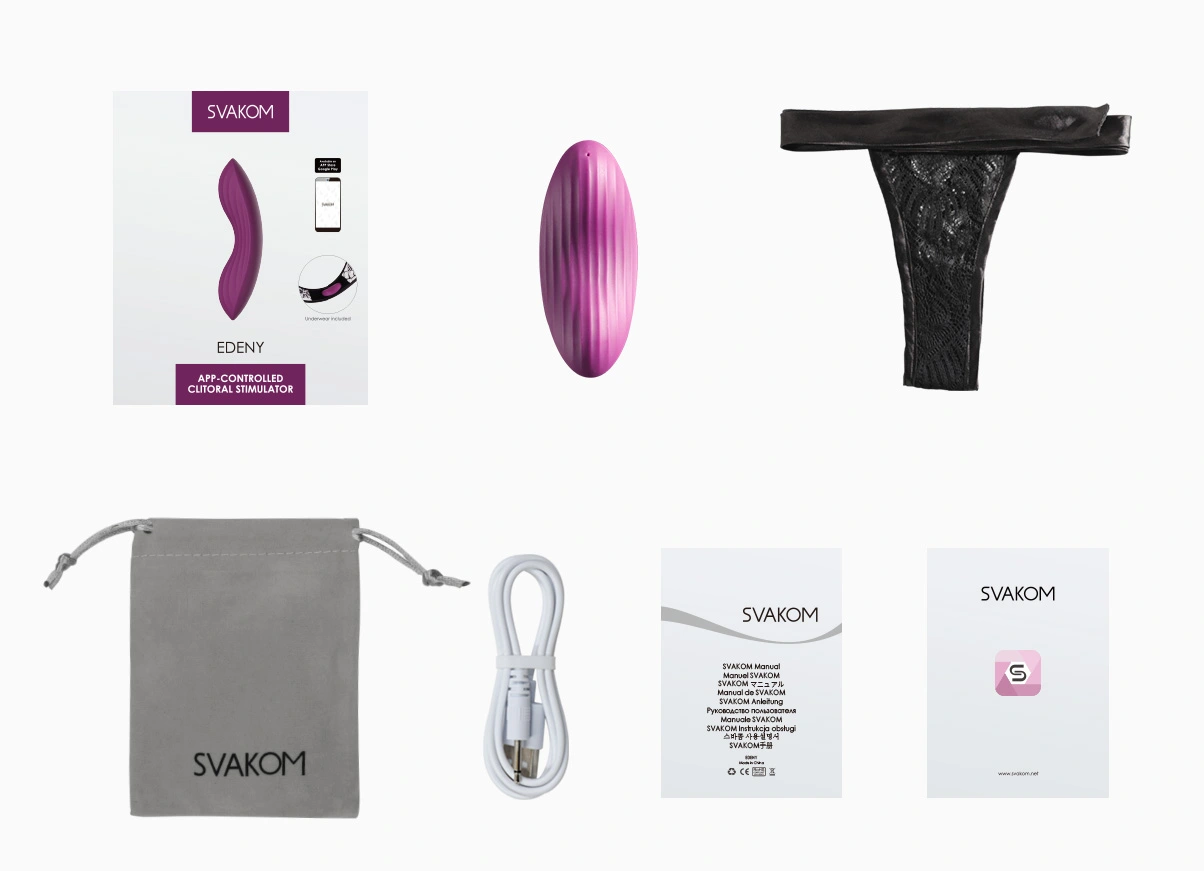 Edeny – Culotte Vibrante Avec Application – Svakom 9 Edeny – Culotte Vibrante Avec Application – Svakom – Image 9