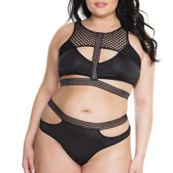 Ensemble 2pcs – 7210X – Grande Taille – Coquette -Pour couple boutique Ensemble 2pcs 7210X Grande Taille Coquette 3 scaled 1