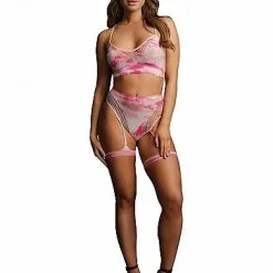 Ensemble 2pcs Avec Bijou Facial – 004 – Bliss – Le Désir -Pour couple boutique Ensemble 2pcs avec Bijou 004 Bliss Le Desir 3 1