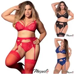 Ensemble 3pcs – 8221X – Grande Taille – Mapalé