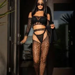 Ensemble 3pcs – 89278 – Leg Avenue -Pour couple boutique Ensemble 3pcs 89278 Leg Avenue 4 1