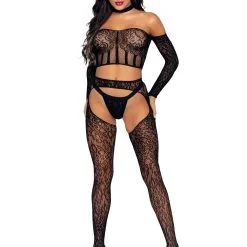 Ensemble 3pcs – 89278 – Leg Avenue -Pour couple boutique Ensemble 3pcs 89278 Leg Avenue 7 1
