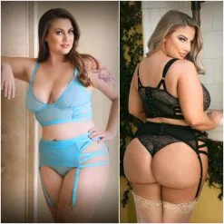 Ensemble 3pcs – FA549X – Grande Taille – Fantasy Lingerie