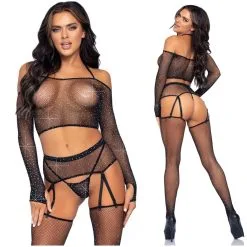 Ensemble 4pcs – 81618 – Leg Avenue