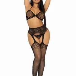 Ensemble 4pcs – 81656 – Leg Avenue -Pour couple boutique Ensemble 4pcs 81656 Leg Avenue 1 scaled 2