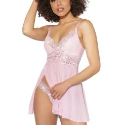 Ensemble Nuisette Et String – 21508 – Coquette -Pour couple boutique Ensemble Nuisette et String 21508 Coquette 6 scaled 2