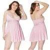Ensemble Nuisette Et String – 21508X – Grande Taille – Coquette