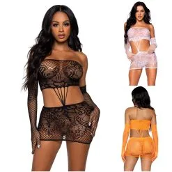 Ensemble De Robe En Dentelle – 86133 – Leg Avenue