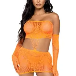 Ensemble De Robe En Dentelle – 86133 – Leg Avenue -Pour couple boutique Ensemble de Robe en Dentelle 86133 Leg Avenue 5