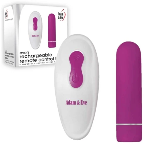 Eve’s Rechargeable Remote Control Bullet – Coco à Distance – Adam & Eve 1 Eve’s Rechargeable Remote Control Bullet – Coco à Distance – Adam & Eve