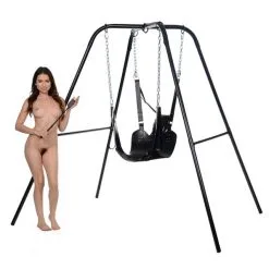 Extreme Sling And Swing Stand – Support Et Balançoire De Sexe – Strict -Pour couple boutique Extreme Sling and Swing Stand Support et Balancoire de Sexe Strict 5