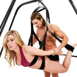 Fantasy Swing – Balançoire De Sexe – Lux Fetish -Pour couple boutique Fantasy Swing Balancoire de Sexe Lux Fetish 3 1