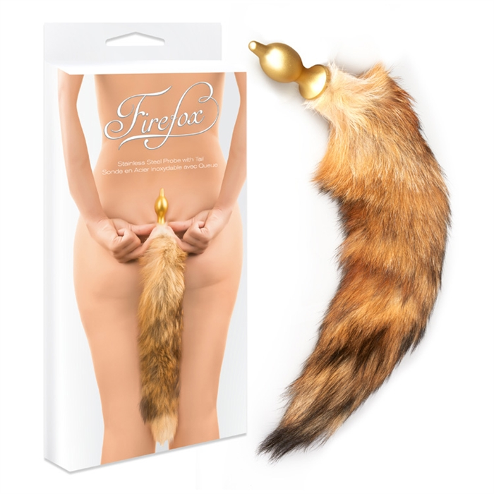 FireFox – Plug Anale Avec Une Queue De Renard 1 FireFox – Plug Anale Avec Une Queue De Renard