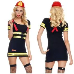 Fire Hazard Honey – Costume De Pompière – 70482 – Music Legs