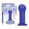 First Glass Indigo Anal Plug – Plug Anale En Verre – Icon Brands