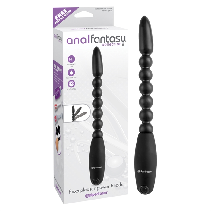 Flexa-Pleaser Power Beads – Boules Anales Vibrantes – Anal Fantasy Collection 1 Flexa-Pleaser Power Beads – Boules Anales Vibrantes – Anal Fantasy Collection