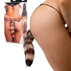 Fox Tail Anal Plug – Glass Anal Plug – Plug Anale Avec Queue De Renard – Tailz