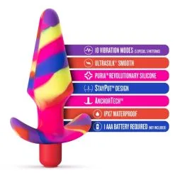 Free Spirit – Avant – Plug Anale Vibrante – Blush 8 Free Spirit – Avant – Plug Anale Vibrante – Blush -Pour couple boutique Free Spirit Avant Plug Anale Vibrante Blush 6