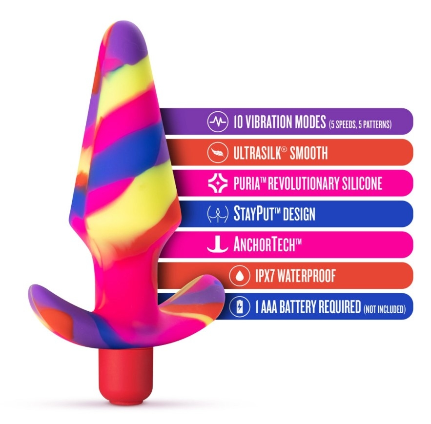 Free Spirit – Avant – Plug Anale Vibrante – Blush 4 Free Spirit – Avant – Plug Anale Vibrante – Blush – Image 4