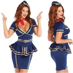 Friendly Skies Flight Attendant – Agent De Bord – 85332 – Leg Avenue