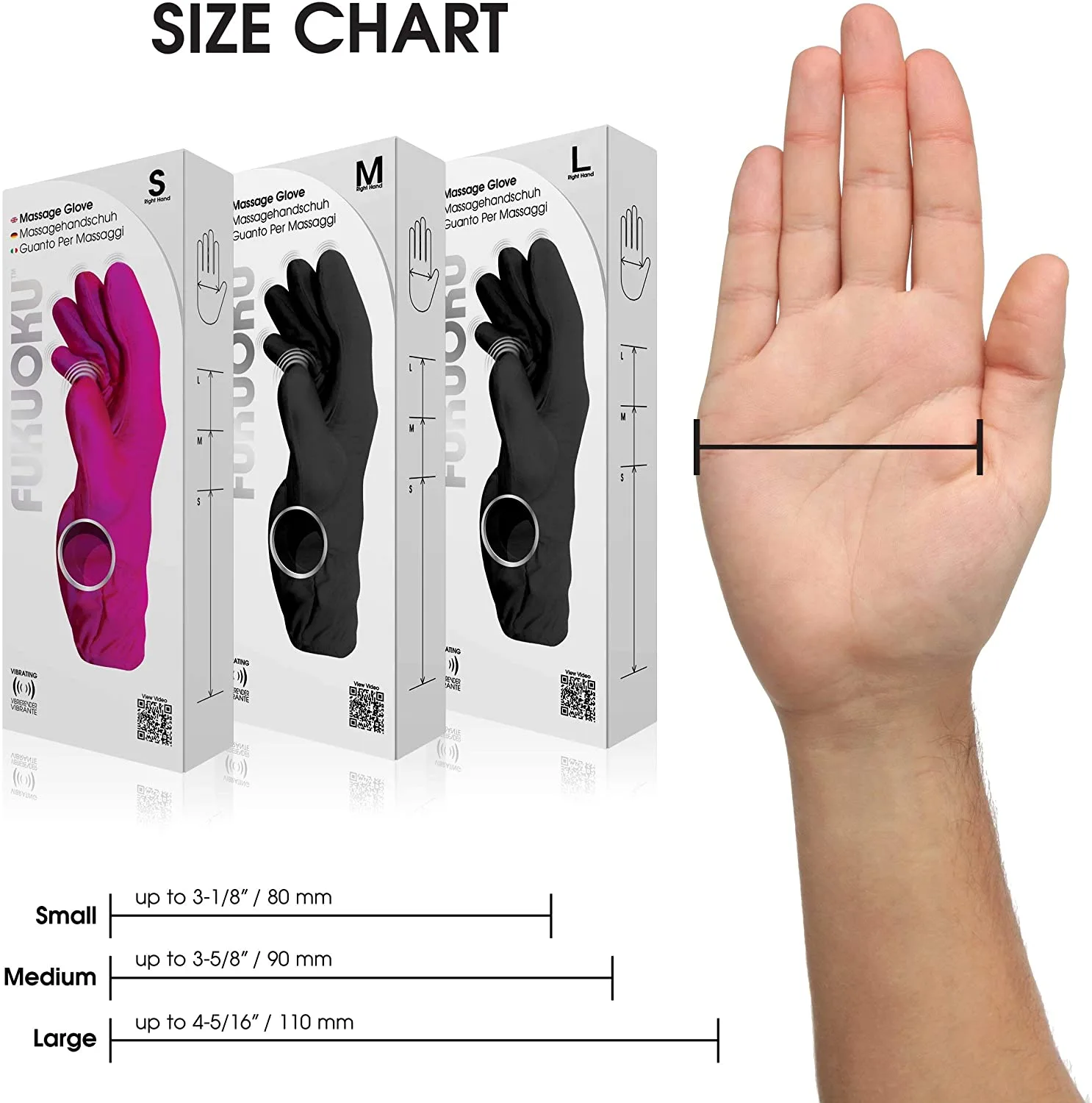 Fukuoku Five Finger – Gant De Massage 6 Fukuoku Five Finger – Gant De Massage – Image 6