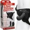 G-Spot Vibrating Pleasure Set Silicone – Harnais Vac-U-Lock – Doc Jonhson