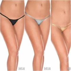 G-string Métallique – 109 – Music Legs