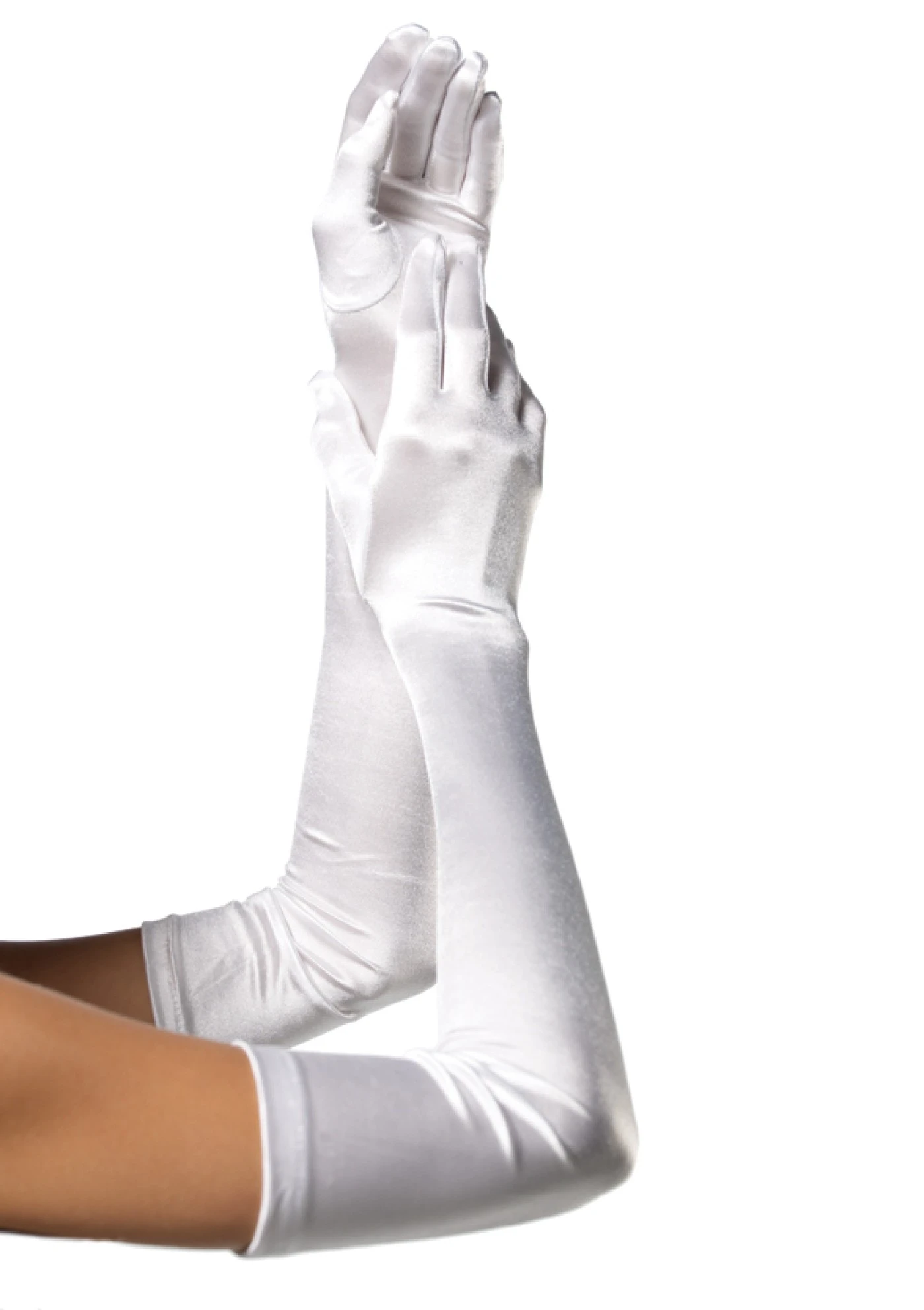 Gants En Satin – 16B – Leg Avenue 3 Gants En Satin – 16B – Leg Avenue – Image 3