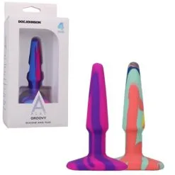 4 Inch – Groovy – A-Play – Plug Anale En Silicone – Doc Jonhson