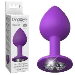 Her Little Gems Medium Plug – Plug Anale Avec Bijou – Fantasy For Her