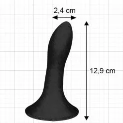 Hitsens 5 – Gode En Silicone – Adrien Lastic -Pour couple boutique Hitsens 5 Gode en Silicone Adrien Lastic 2 1