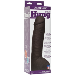 Doc Jonhson Hung – ULTRASKYN – Gode Vac-U-Lock – Doc Jonshon -Pour couple boutique Hung ULTRASKYN Vac U Lock Doc Jonshon Noir