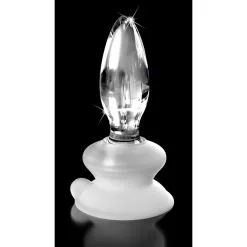 Icicles N.91 – Plug Anale En Verre Avec Ventouse -Pour couple boutique Icicles N.91 Plug Anale en Verre avec Ventouse 6