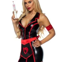 Infirmière Coquine En Wetlook – Costume – 86926 – Leg Avenue -Pour couple boutique Infirmiere Coquine en Wetlook Costume 86926 Leg Avenue 3 1