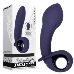 Inflatable G – Masseur Point G Et Anal Gonflable – Evolved