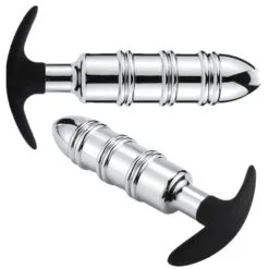 Intensanal Anal Plug – Plug Anal En Métal Avec Silicone – Anal Pleasure