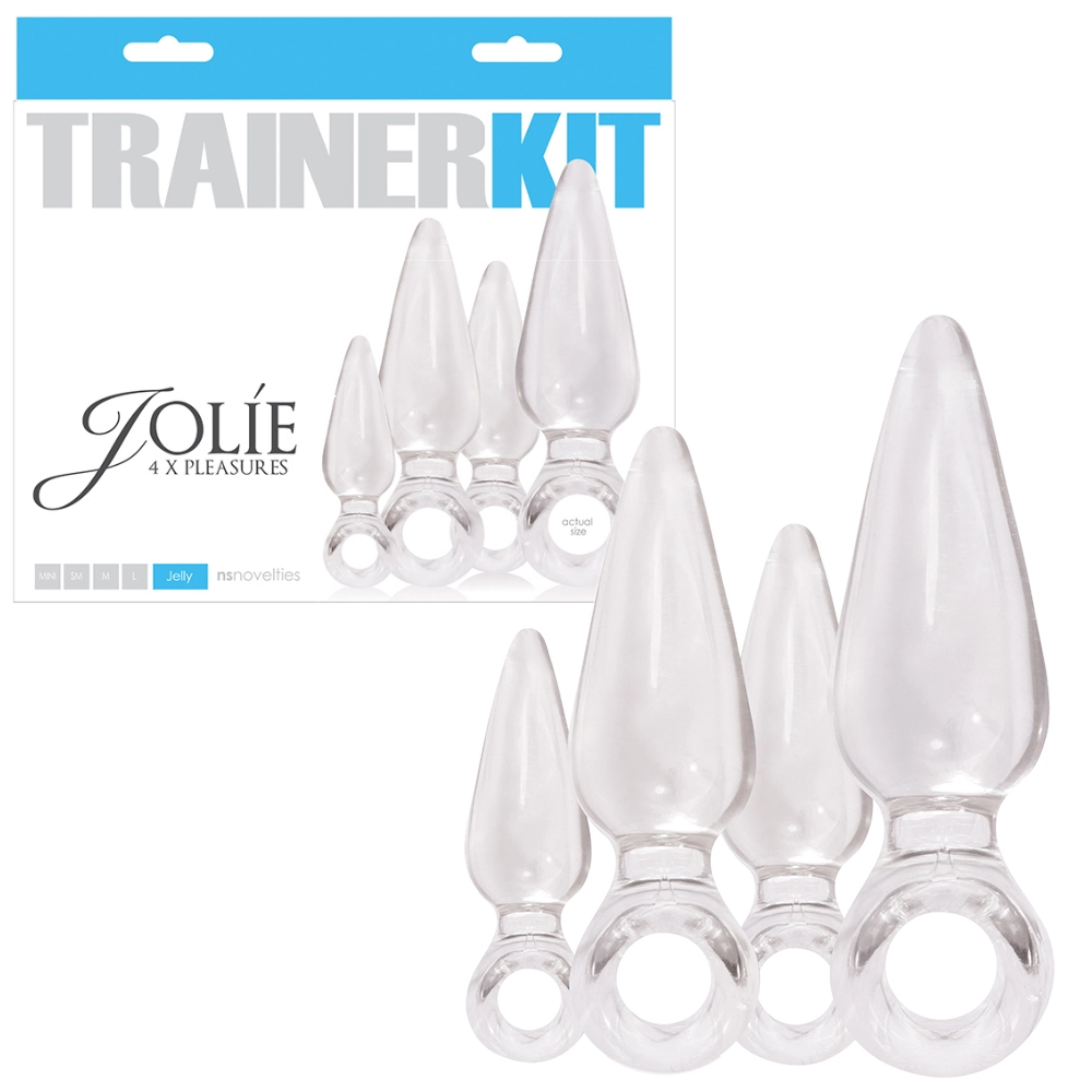Jolie – 4pc Trainer Kit – Ensemble De Plugs Anales – Ns Novelties 1 Jolie – 4pc Trainer Kit – Ensemble De Plugs Anales – Ns Novelties