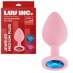Jp32 – Jewed Medium Plug – Plug Anale Avec Bijou – Luv Inc.
