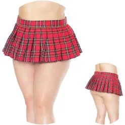 Jupe Écolière – 22138X – Grande Taille – Coquette