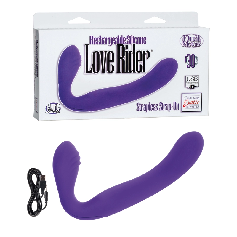Love Rider Strapless Strap-On – Sans Harnais Rechargeable – California Exotics 1 Love Rider Strapless Strap-On – Sans Harnais Rechargeable – California Exotics