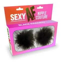 Marabou Covers – AF Nipple Couture – Pastilles à Mamelons -Pour couple boutique Marabou Covers AF Nipple Couture Pastilles a Mamelons 4 1