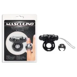 Masculino – Anneau Vibrant à Distance – Vivilo