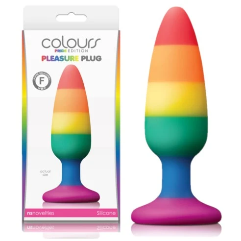 Medium Pleasure Plug Colours – Pride Edition – Plug Anale – Ns Nolvelties 1 Medium Pleasure Plug Colours – Pride Edition – Plug Anale – Ns Nolvelties