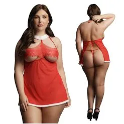 Merry Babydoll – 009X – Grande Taille – Le Désir