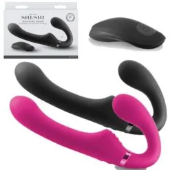 Midnight Rider – SHI/SHI – Sans Harnais Vibrant Rechargeable à Distance – Ns Novelties